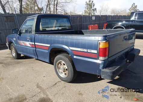 1991 Mazda B2200 Short Bed z USA, uszkodzony, nr VIN JM2UF1138M0105689